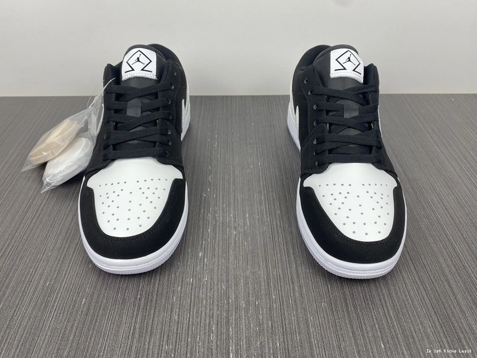 Black 1 White Low Air DH6931-001 Jordan 0907